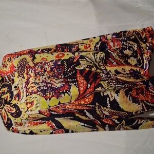 Vibrant Multicolor Abstract Top Size XXL